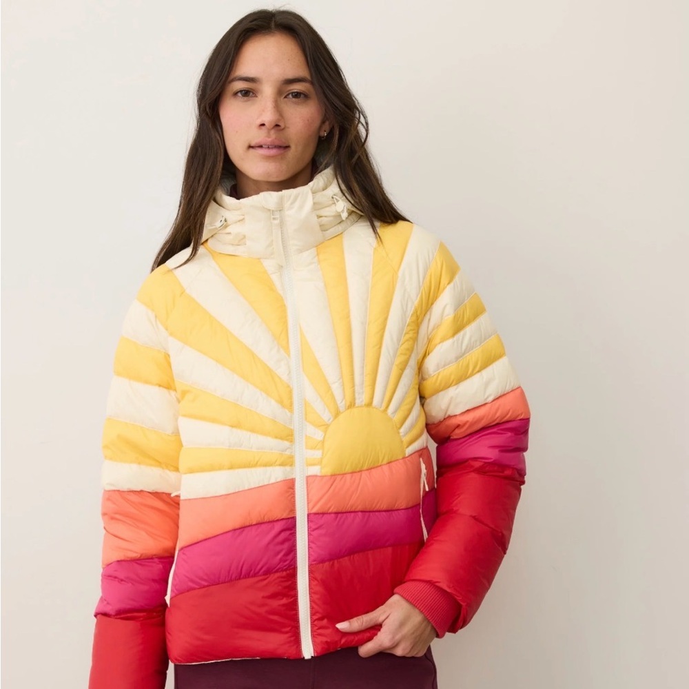 NWT MARINE LAYER SUNBEAM PUFFER JACKET SIZE XS